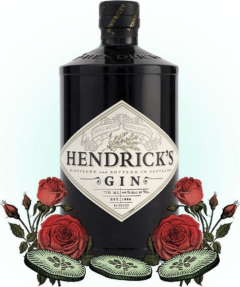 Image du produit Hendrick's Gin (1 x 70 cl)
