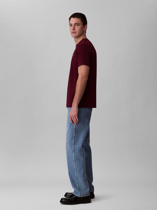 Actual product image Calvin Klein Jeans Ss Smooth Cttn Solid Crewnk Tee (L)