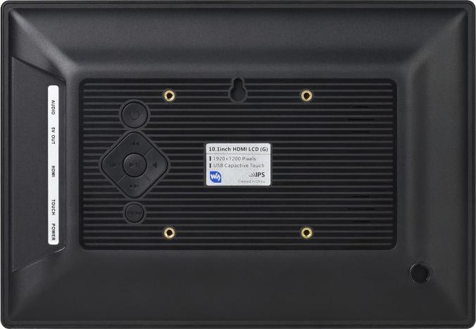 Actual product image WaveShare 10.1 inch HD LCD capacitive touchscreen