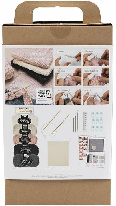 Actual product image Creativ Company Starter Knitting Kit