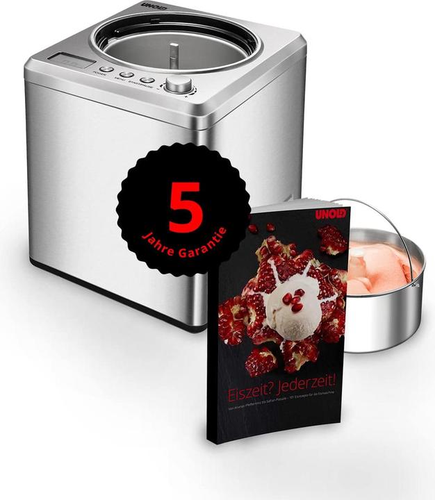 Produktbild Unold Eismaschine Exklusiv inkl. Eisbuch