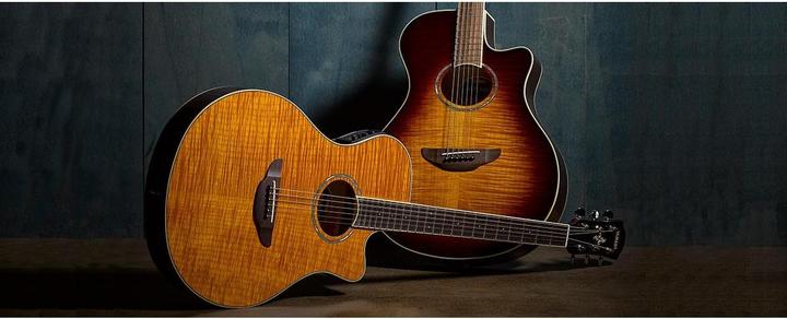 Image du produit Yamaha Westerngitarre APX600FM Amber (Guitare occidentale, Bois de résonance (fond, éclisses et manche), Érable (Table d'harmonie), Bois de rose (touche))