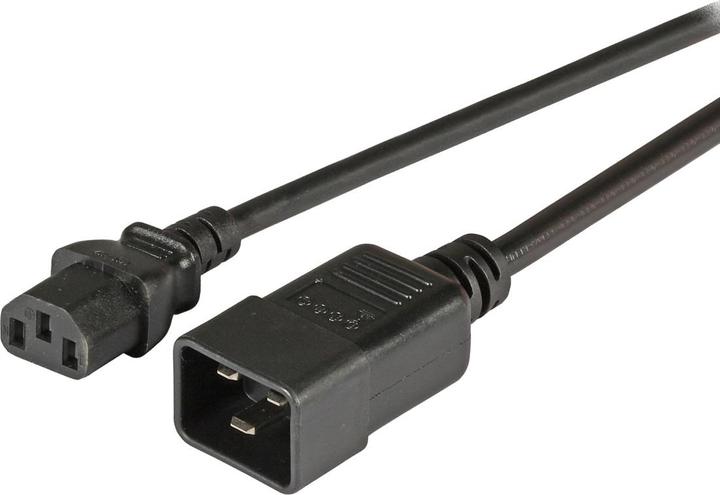 EFB Elektronik Koud toestel rel. 180°-C13 180°,zw. (1.80 m)