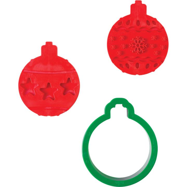 Produktbild Decora Ausstecher und Embosser - Weihnachtskugeln