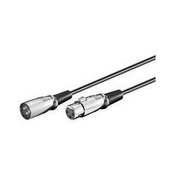 MicroConnect XLR connection cable 9 meter, KVM-Switch Kabel