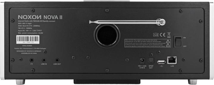 Produktbild Noxon Nova II (Internetradio, DAB+, WLAN, Bluetooth)