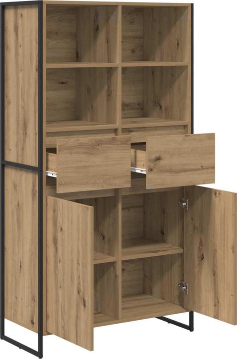 Actual product image vidaXL Sideboard-Aufbewahrung (36 x 81 x 150.50 cm)