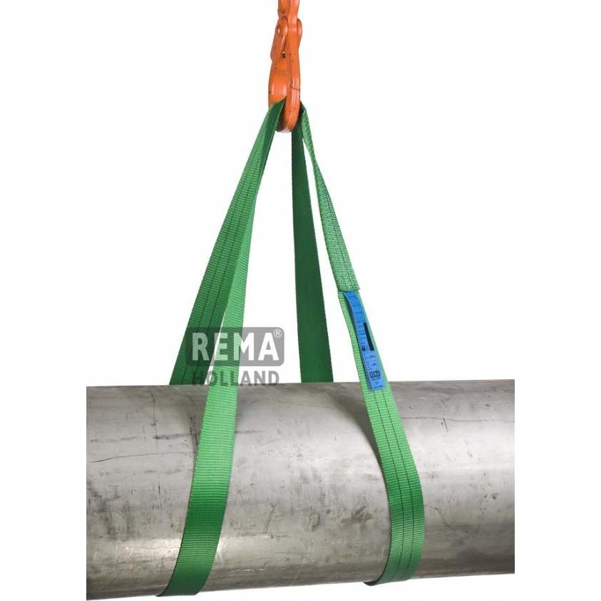 Rema, Nastro trasportatore, 1212067 S2-PE-1,5M Polyester-Endlos-Flachbandschlinge 1,5 mtr 2000 kg