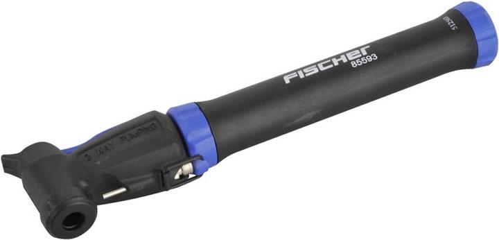 Actual product image Fischer Mini-Fahrrad-Luftpumpe