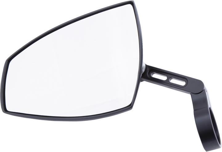 Highsider Embouts de guidon WAVE aluminium noir levier argent