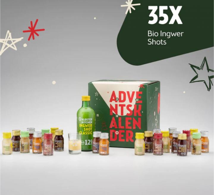 Produktbild Geschenkidee Ingwer-SHOT Adventskalender