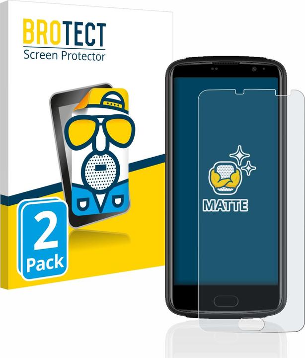 Produktbild BROTECT Entspiegelungsfolie Displayschutz Displayschutzfolie Folie Matt (2 Stück, Beafon M7 Lite Premium)
