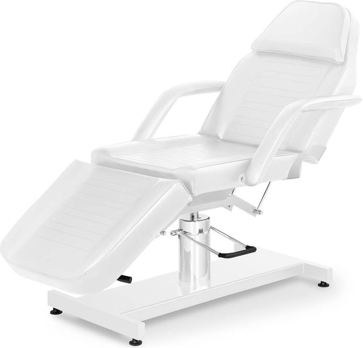 Physa Kosmetikliege Massagebett Hydraulische Therapieliege Massageliege Weiss