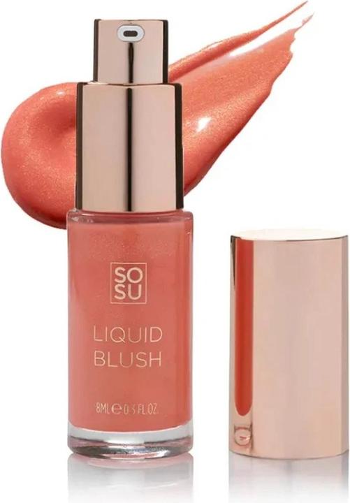 Produktbild Sosu Cosmetics - Liquid blush (Liquid Blush) 8 ml - Shade: Peach (Peach)
