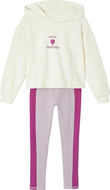 Produktbild Vertbaudet Mädchen Sport-Set: Kapuzensweatshirt & Leggings (104)