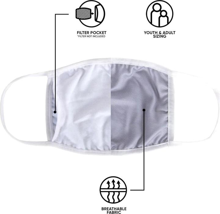 Image du produit Foco NFL Couvre-nez Community Mask Set de 3 pièces