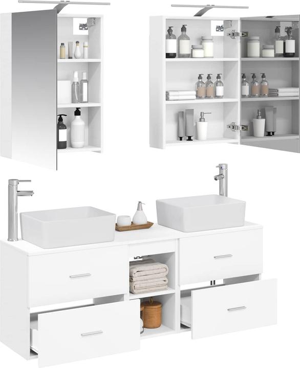 Produktbild vidaXL Badezimmer-Aufbewahrungsmöbel