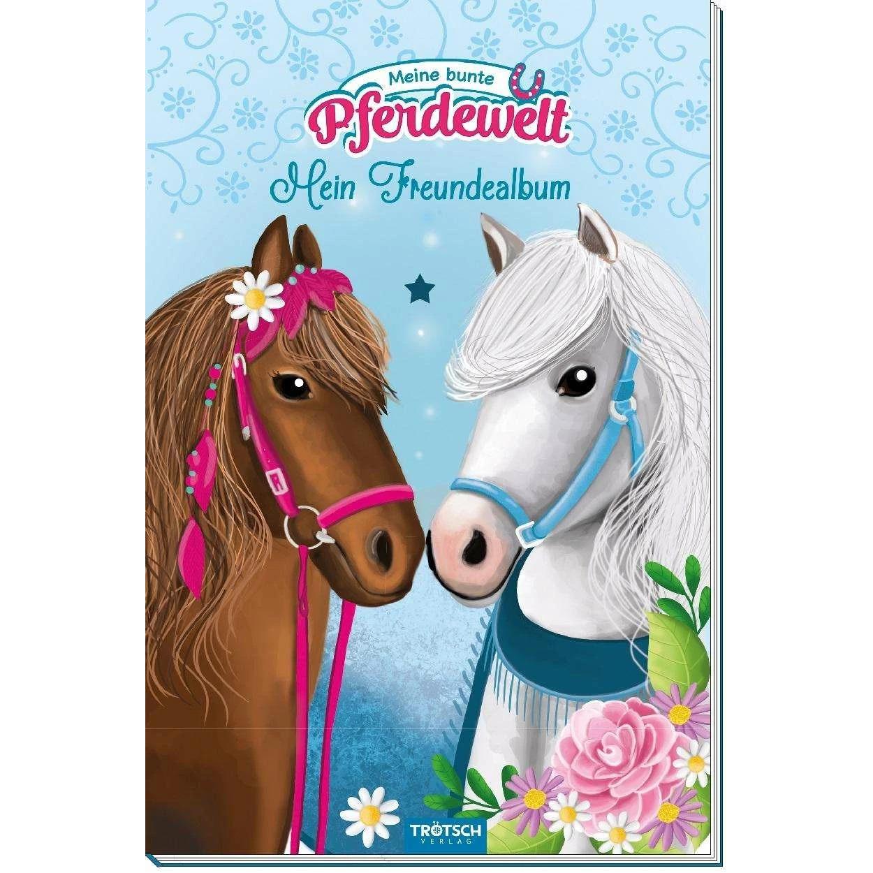 Mein Freundealbum - Meine bunte Pferdewelt, Kinderbücher von Anja Angelmahr