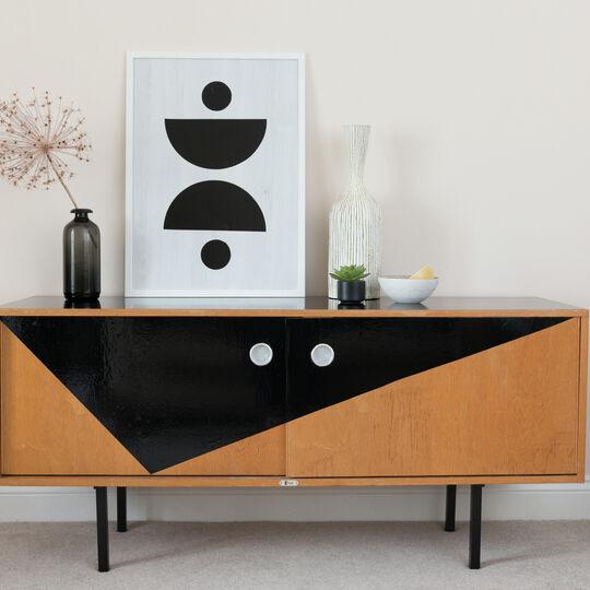 Produktbild D-C-Fix Klebefolie Lack uni schwarz 67,5x200 cm