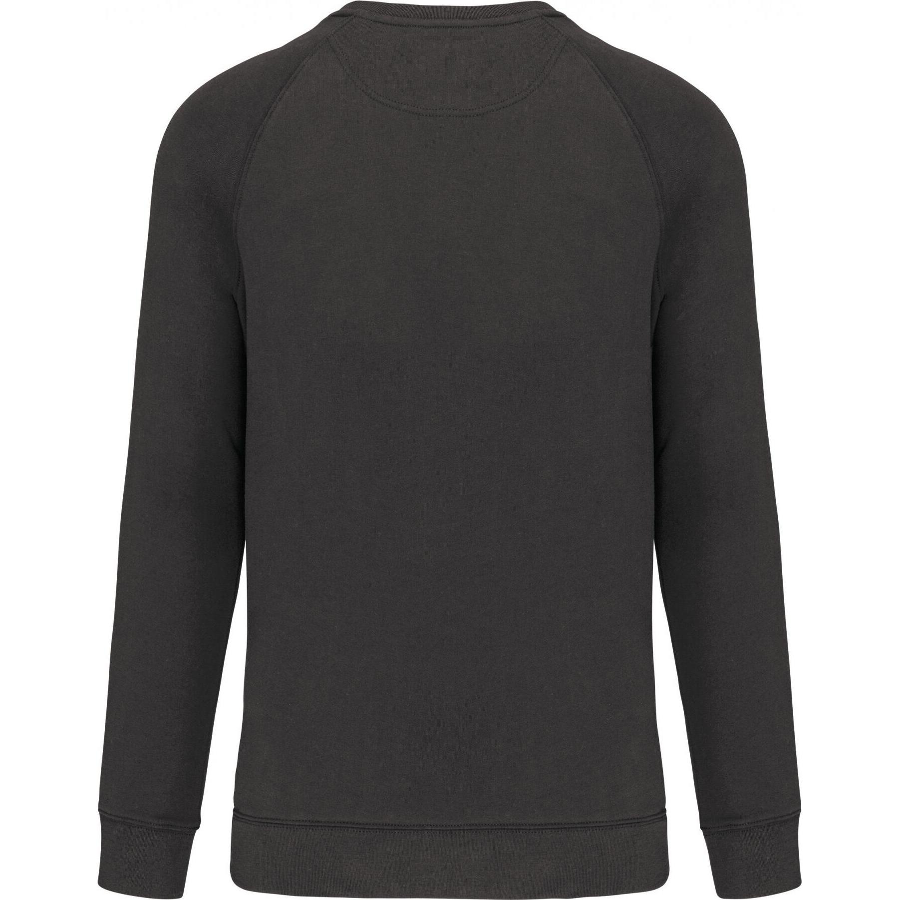 Kariban, Herren, Pullover, Sweatshirt Rundhalsausschnitt, Grau, (XL)