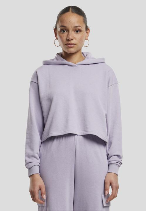 Actual product image Urban Classics Ladies Oversized Cropped Light Terry Hoodie - 159545 (5XL)