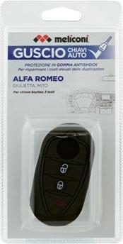 Produktbild Meliconi Alfa Romeo Shell für schlüssellosen Schlüssel - 3 Schlüssel