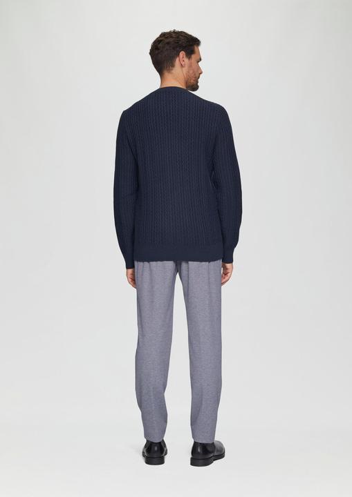 Image du produit S.Oliver Strickpullover Strickpullover aus Wollmix mit Zopfmuster (XXL)