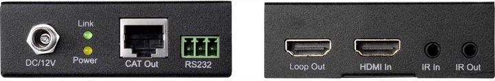 Actual product image SpeaKa Professional Extender (extension) SP HDE 300 HDMI® via network cable RJ45 60 m (Extender)
