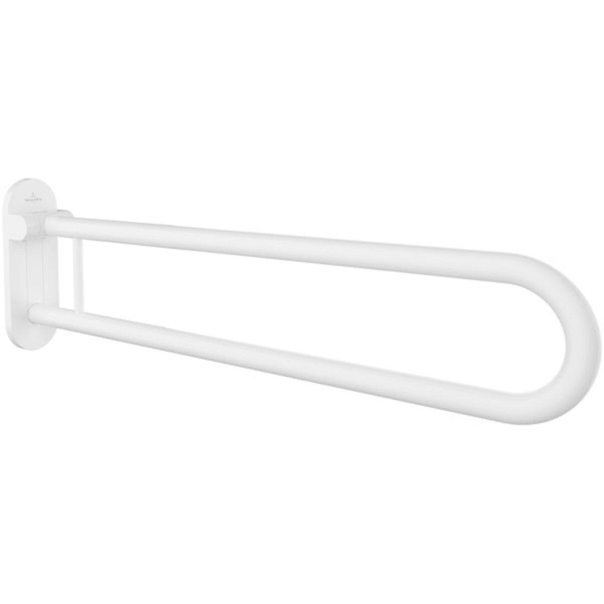 Villeroy & Boch, Handtuchhalter + Handtuchhaken, V&B Klappgriff ViCare Funktion weiss 650mm