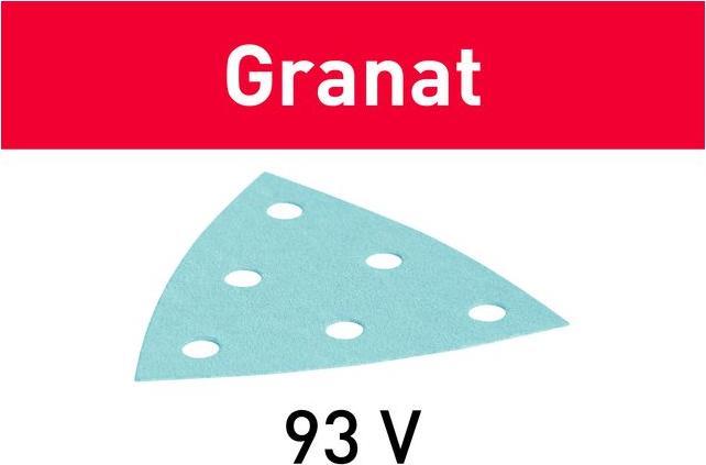 Actual product image Festool Triangle sanding sheet garnet (P180)