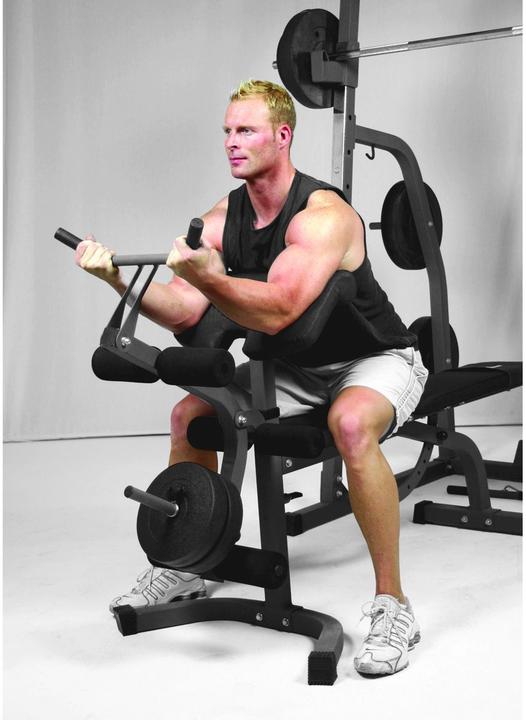 Actual product image Hammer Fitness Solid XP professional weight bench