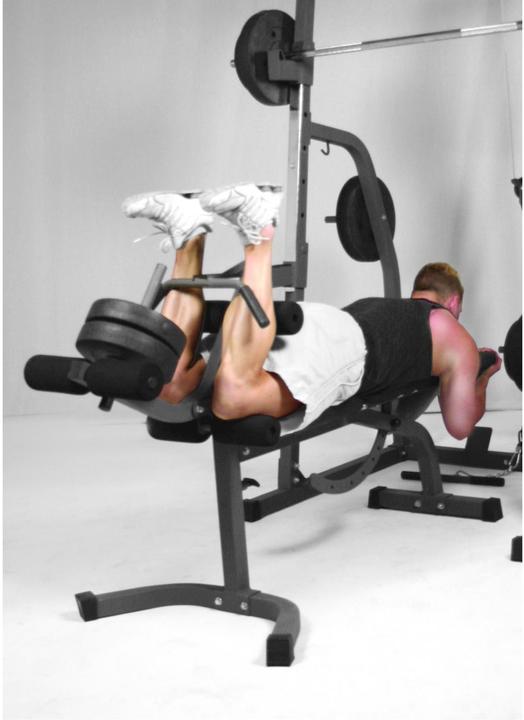Actual product image Hammer Fitness Solid XP professional weight bench