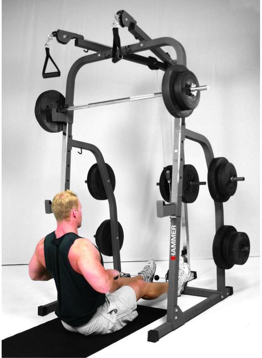 Actual product image Hammer Fitness Solid XP professional weight bench