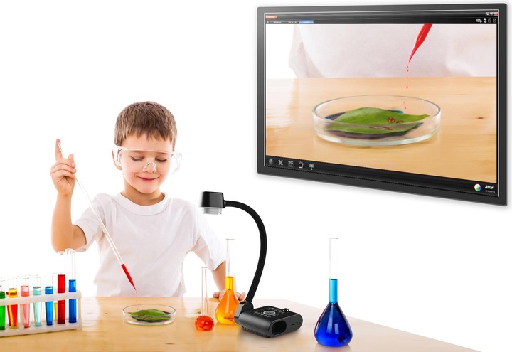 Immagine prodotto AVer Telecamera per documenti Vision F50-8M (Full HD, 44 x 24,5 cm)