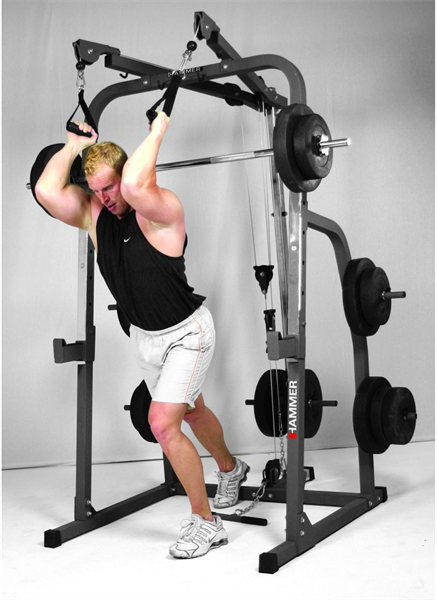 Image du produit Hammer Fitness Banc d'haltérophilie complet Solid XP (avec set PowerWeights 76kg)
