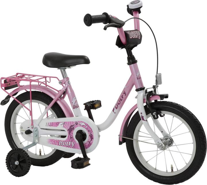 Vermont Dolfy 12 inch pink / white (12")