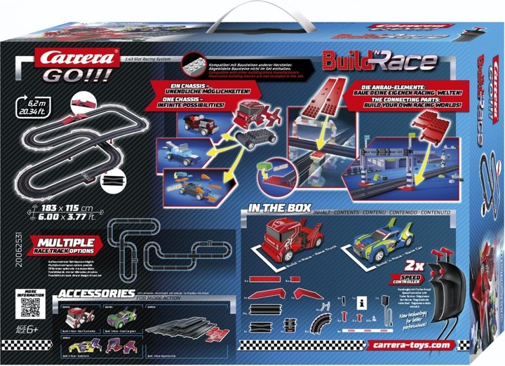 Productafbeelding Carrera Build 'n Race - Race Set 6.2