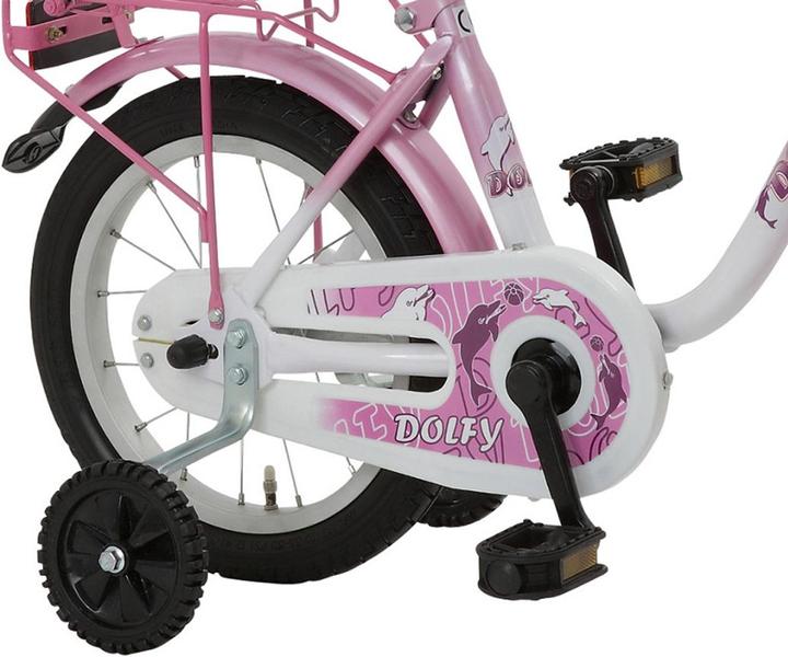 Actual product image Vermont Dolfy 12 inch pink / white (12")