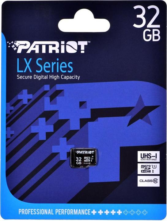 Produktbild Patriot LX Series (32 GB, microSDHC, U1, UHS-I)