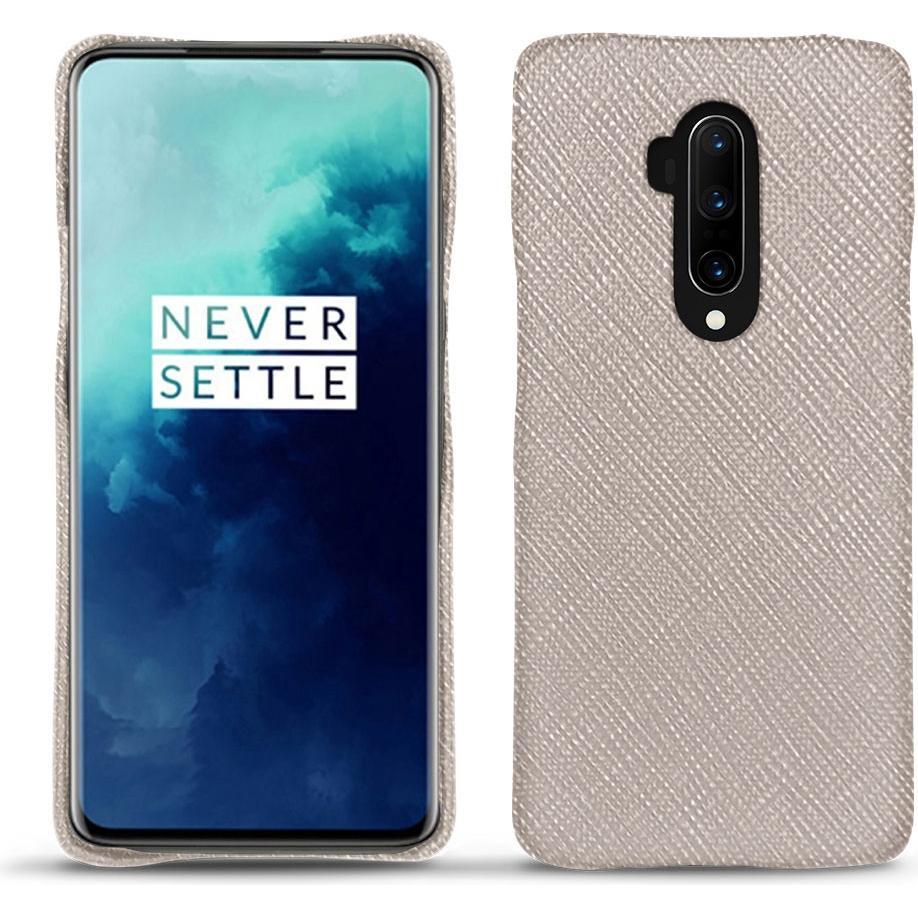 Noreve Lederschutzhülle (OnePlus 7T Pro), Smartphone Hülle, Beige