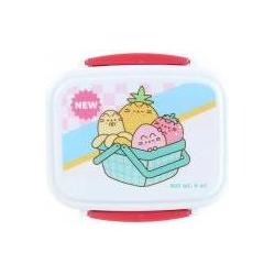 Pusheen Pusheen-Lunchbox mit Besteck, Portapranzo, Multicolore
