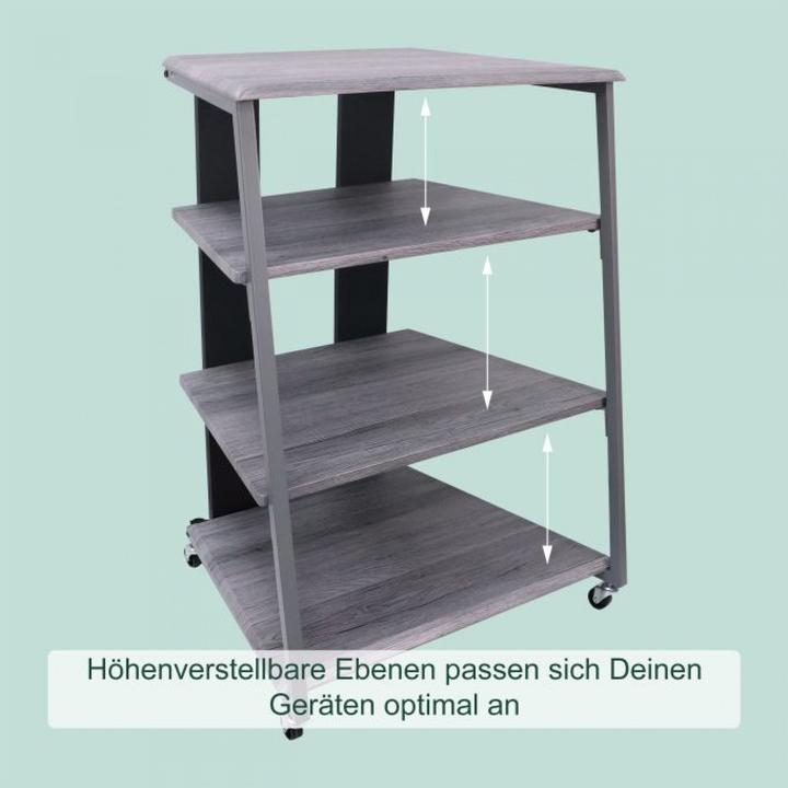 Produktbild Relaxdays Hifi Rack (61 x 52 x 78 cm)