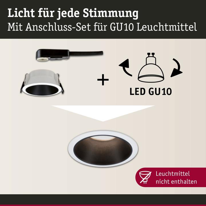 Actual product image Paulmann Recessed luminaire Cole (GU10)