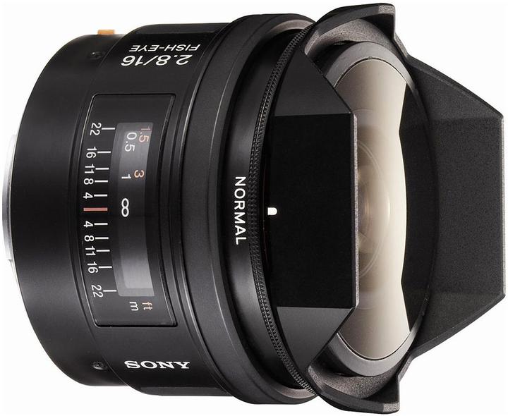 Produktbild Sony 16mm f/2.8, Fisheye, Full Frame A-Mount (Sony A, Vollformat)