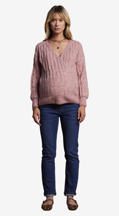 Immagine prodotto Envie de Fraise Wende-Pullover mit Alpaka für Schwangerschaft und Stillzeit (44, 46)