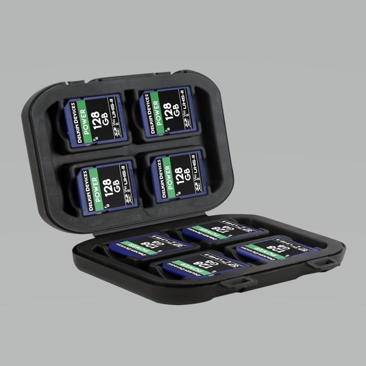 Delkin SD Card Tote (Holds 8)