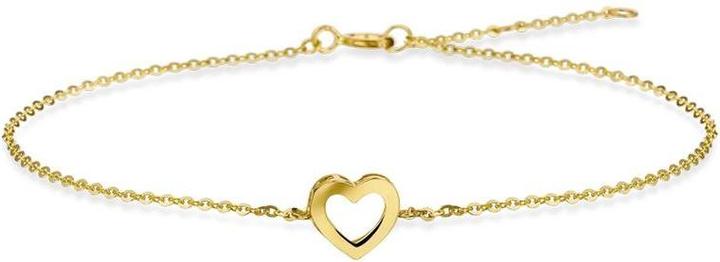 Image du produit Marie Celeste Armband Hart 16,5 - 18,5 cm - Gold (18.50 cm, Or jaune 14 carats)