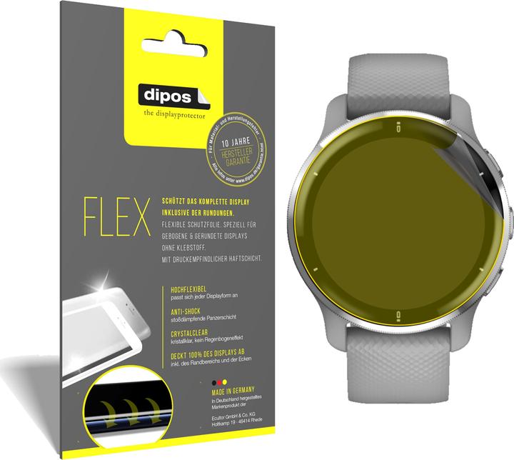 Immagine prodotto Dipos Pellicola Protettiva Full-Cover 3D (Garmin Venu 2 Plus)