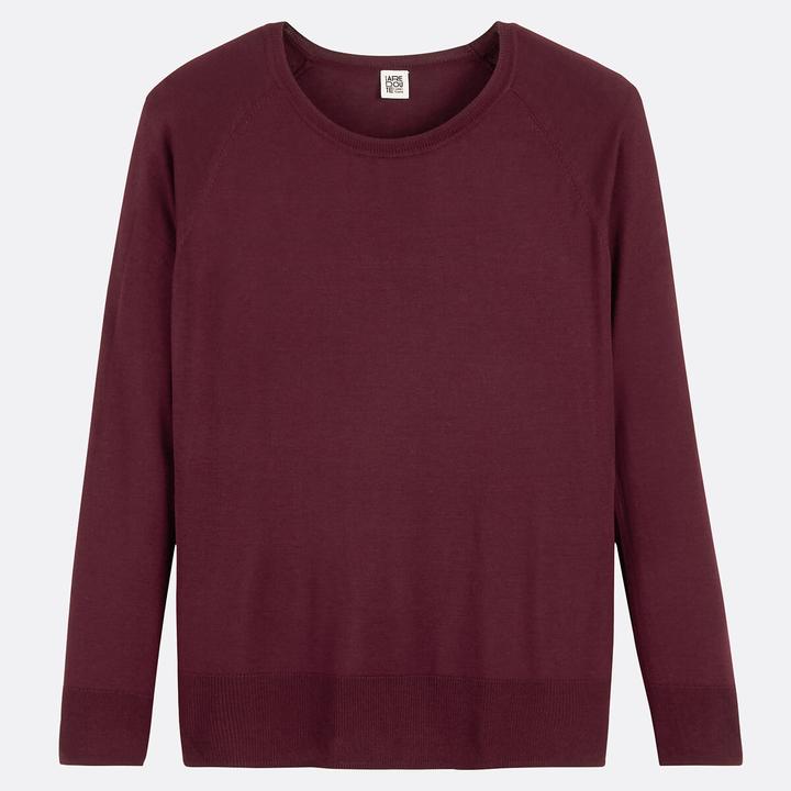 Immagine prodotto La Redoute Collections Pullover mit Rundhalsausschnitt aus Feinstrick (XS)