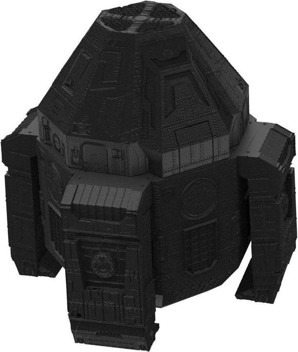 Produktbild Feldherr Fates End Dice Jail Escape Pod schwarz – 3D Würfelgefängnis (Kunststoff)